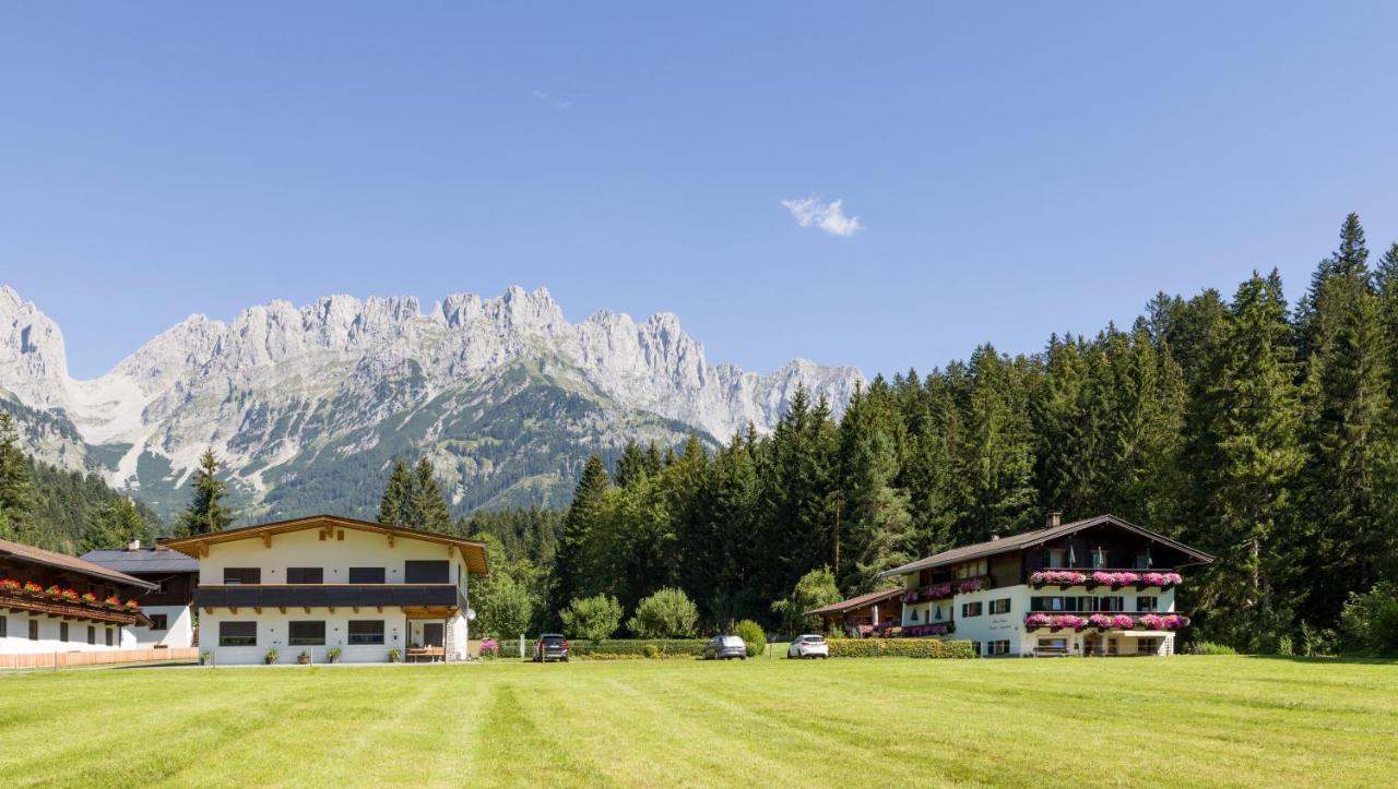 Otto Steiner Appartements Pension Ellmau & Wilder Kaiser ภายนอก รูปภาพ