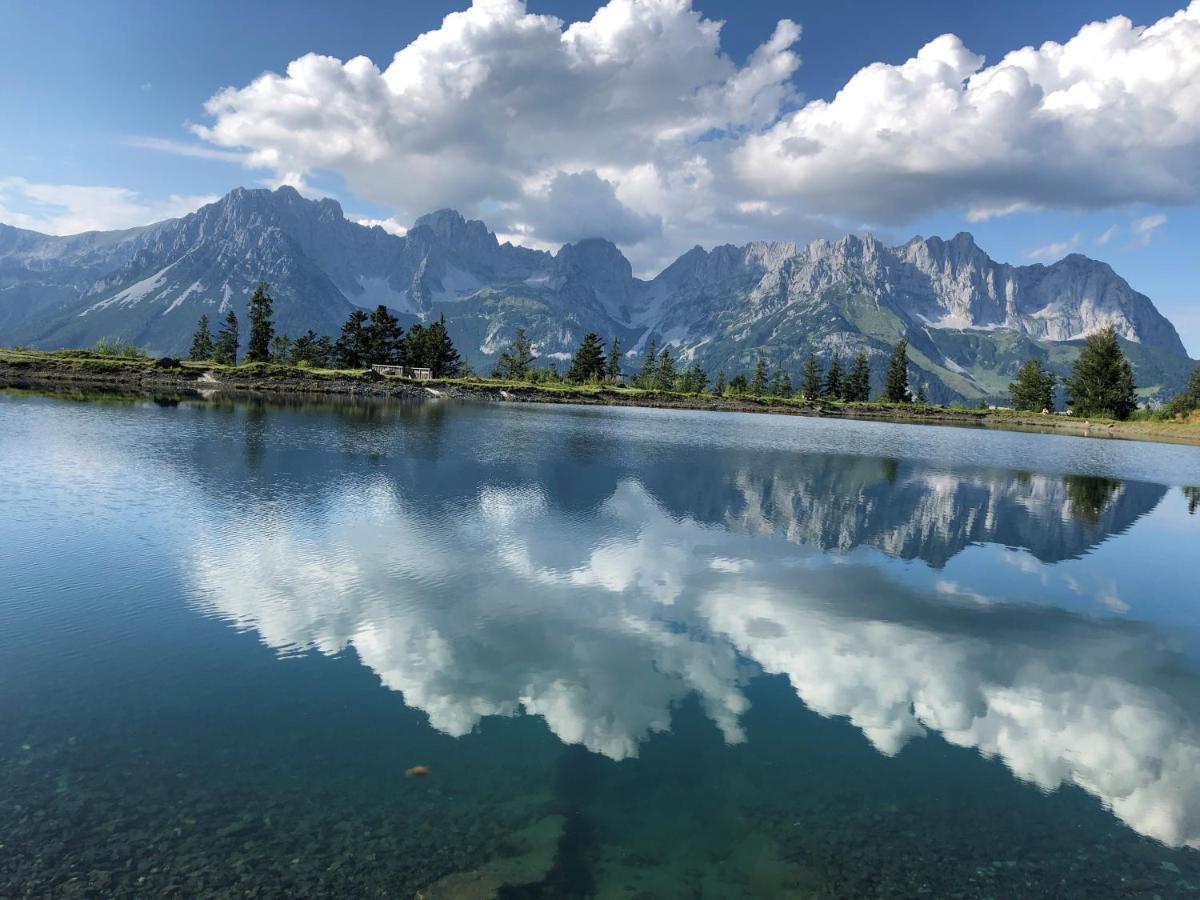 Otto Steiner Appartements Pension Ellmau & Wilder Kaiser ภายนอก รูปภาพ