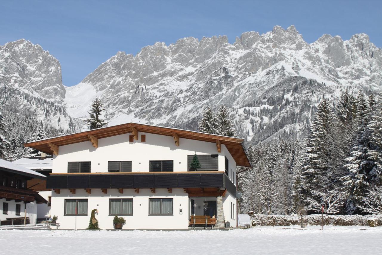 Otto Steiner Appartements Pension Ellmau & Wilder Kaiser ภายนอก รูปภาพ