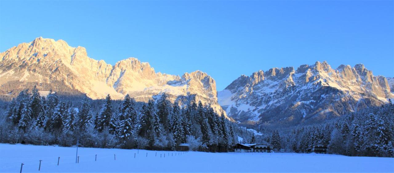 Otto Steiner Appartements Pension Ellmau & Wilder Kaiser ภายนอก รูปภาพ