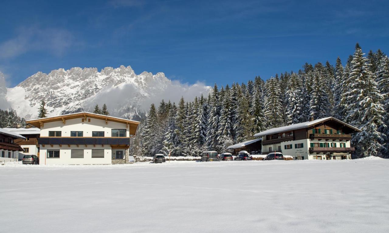 Otto Steiner Appartements Pension Ellmau & Wilder Kaiser ภายนอก รูปภาพ